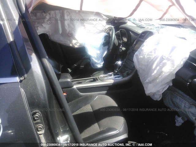 1G11C5SA4DF251694 - 2013 CHEVROLET MALIBU 1LT ნაცრისფერი ფოტო 5