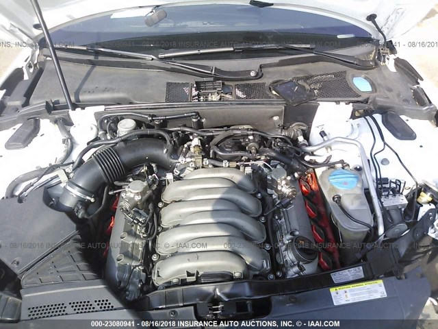 WAU3VAFR5CA001845 - 2012 AUDI S5 PRESTIGE 白色 照片 10