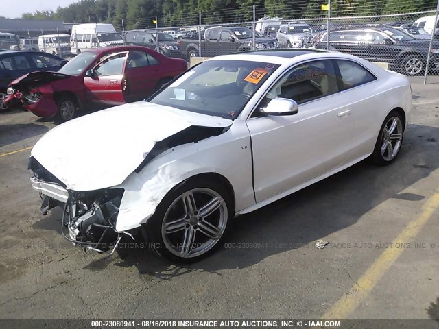 WAU3VAFR5CA001845 - 2012 AUDI S5 PRESTIGE 白色 照片 2