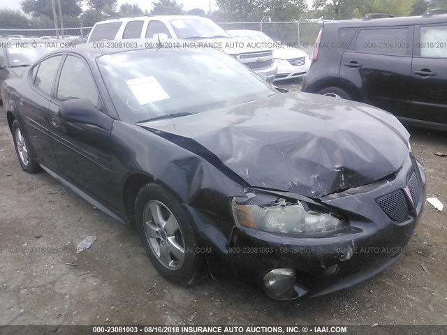 2G2WS542051191190 - 2005 PONTIAC GRAND PRIX GT BLACK photo 1