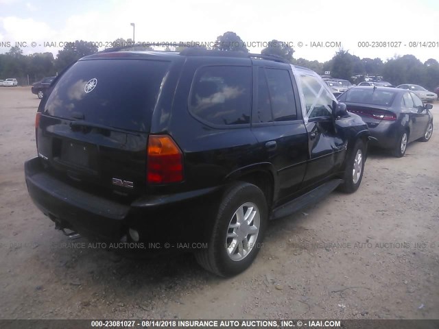 1GKET63M972302582 - 2007 GMC ENVOY DENALI BLACK photo 4