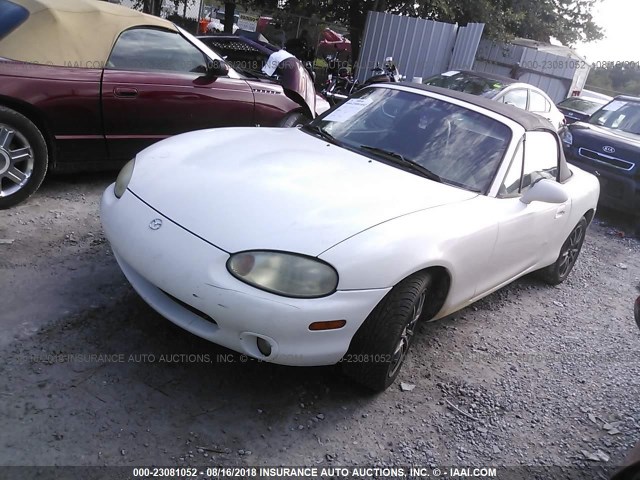 JM1NB3538Y0152463 - 2000 MAZDA MX-5 MIATA LS WHITE photo 2