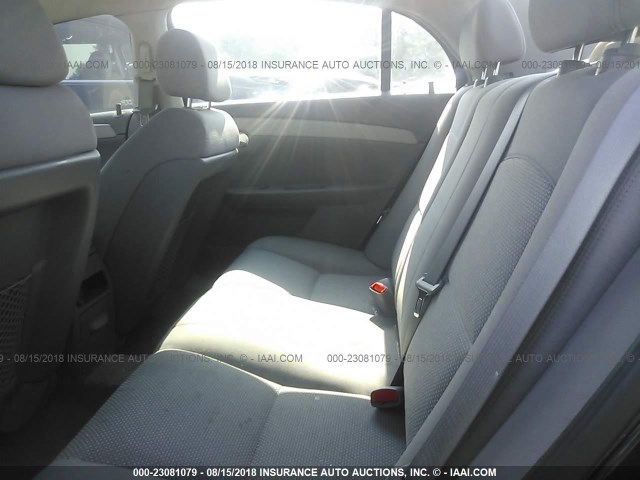 1G1ZG57B79F242522 - 2009 CHEVROLET MALIBU LS Mavi foto 8