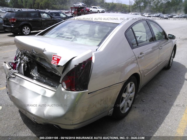 1N4BA41E26C815580 - 2006 NISSAN MAXIMA SE/SL Altın fotoğraf 4