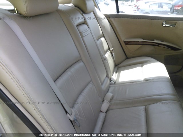 1N4BA41E26C815580 - 2006 NISSAN MAXIMA SE/SL Altın fotoğraf 8