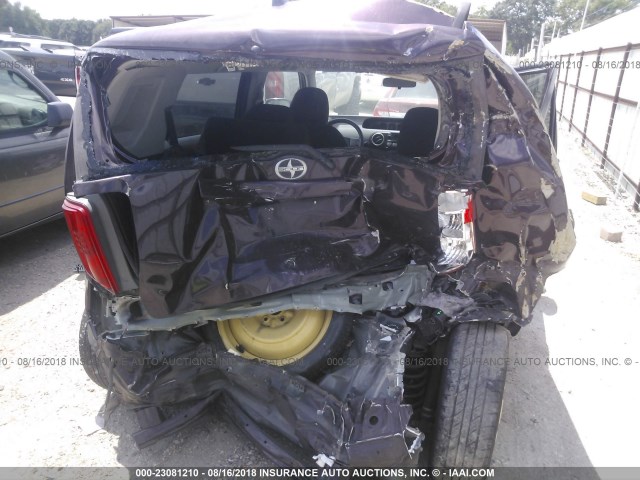 JTLKE50EX81056220 - 2008 TOYOTA SCION XB Púrpura foto 6