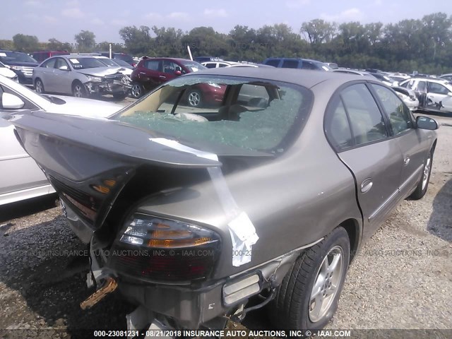 1G2HX54K614150409 - 2001 PONTIAC BONNEVILLE SE Pewter photo 4