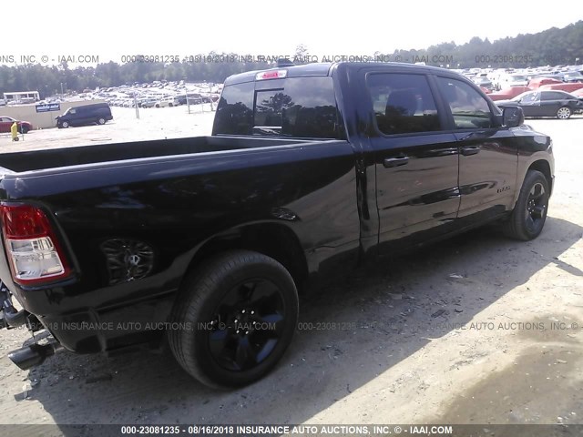 1C6RRENT3KN526634 - 2019 RAM 1500 TRADESMAN BLACK photo 4