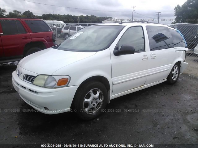 1GHDX13E14D131165 - 2004 OLDSMOBILE SILHOUETTE LUXURY WHITE photo 2