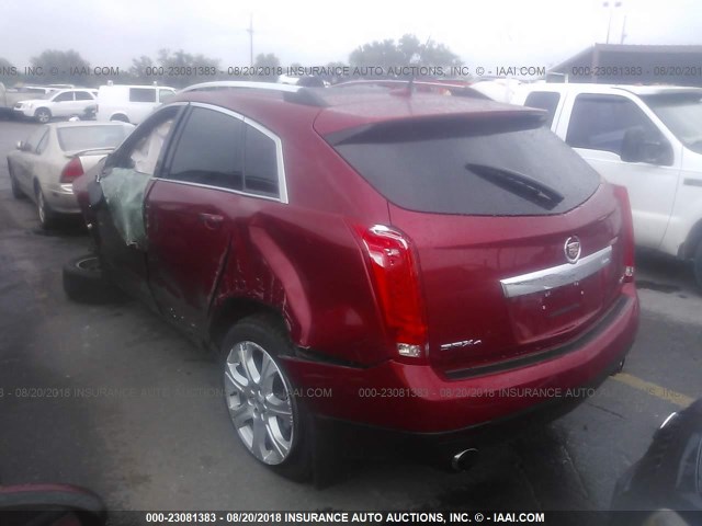3GYFNHE37DS643600 - 2013 CADILLAC SRX PERFORMANCE COLLECTION Марун фото 3