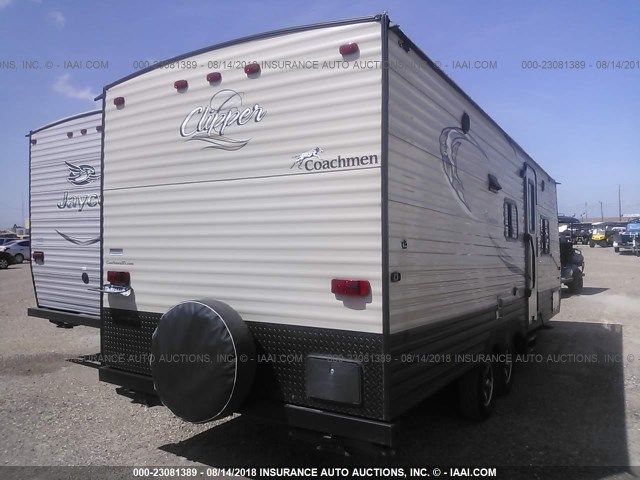 5ZT2CWKB0HJ113579 - 2017 FOREST RIVER COACHMEN CLIPPER  BEIGE photo 4