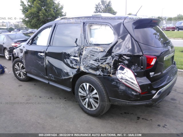 5N1DR2MM8JC605279 - 2018 NISSAN PATHFINDER S/SV/SL/PLATINUM BLACK photo 6