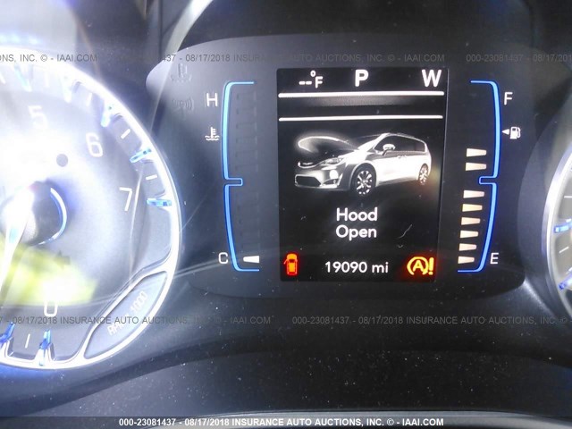 2C4RC1BG1JR210886 - 2018 CHRYSLER PACIFICA TOURING L Մոխրագույն լուսանկար 7