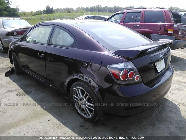 JTKDE167980233487 - 2008 TOYOTA SCION TC 紫色 照片 3