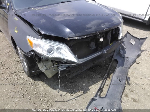 4T1BK3DB8BU394435 - 2011 TOYOTA AVALON LIMITED BLACK photo 6