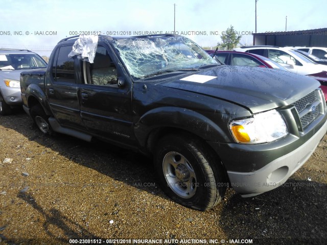 1FMZU67E31UB83657 - 2001 FORD EXPLORER SPORT TR  GREEN photo 1