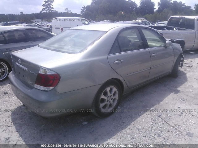 4T1BF30K45U594520 - 2005 TOYOTA CAMRY LE/XLE/SE GRAY photo 4