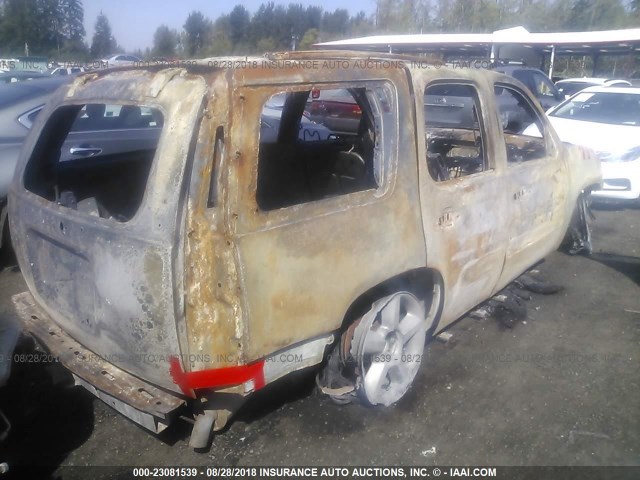 1GNFK13067R266657 - 2007 CHEVROLET TAHOE K1500 BLACK photo 4