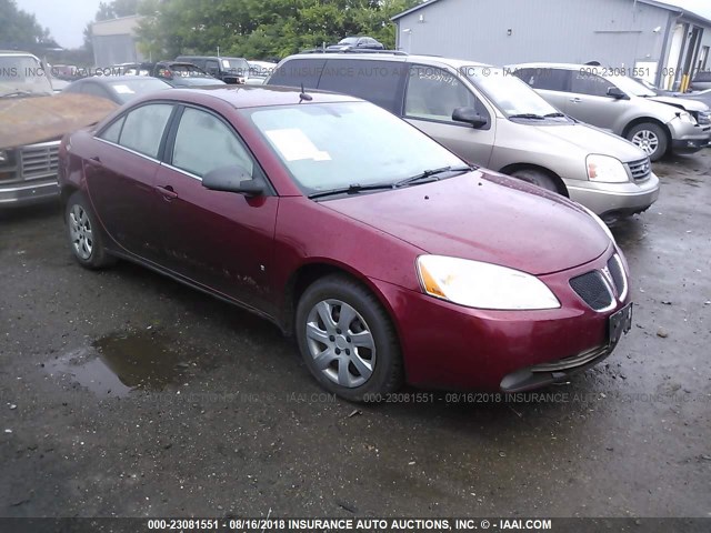 1G2ZF57B884148738 - 2008 PONTIAC G6 VALUE LEADER/BASE RED photo 1