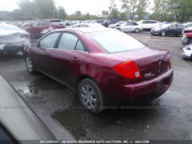 1G2ZF57B884148738 - 2008 PONTIAC G6 VALUE LEADER/BASE RED photo 3