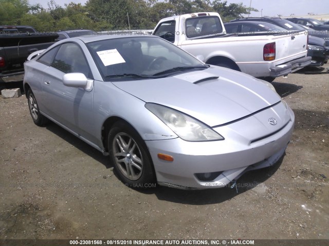 JTDDR32T040174883 - 2004 TOYOTA CELICA GT SILVER photo 1