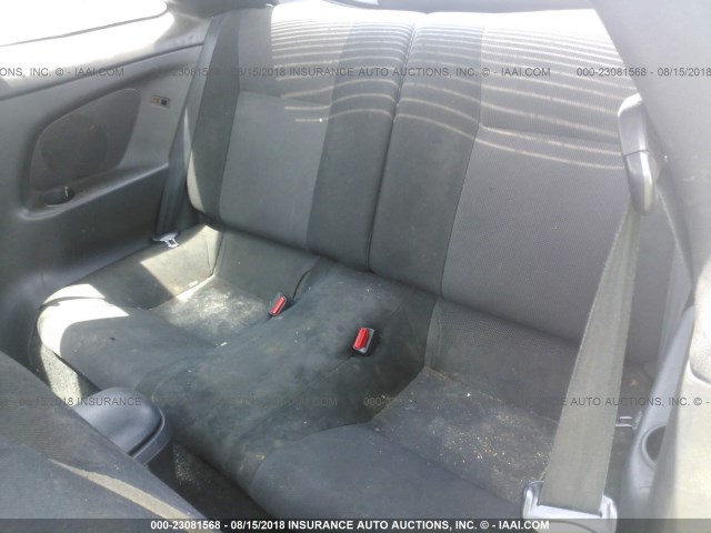 JTDDR32T040174883 - 2004 TOYOTA CELICA GT SILVER photo 8