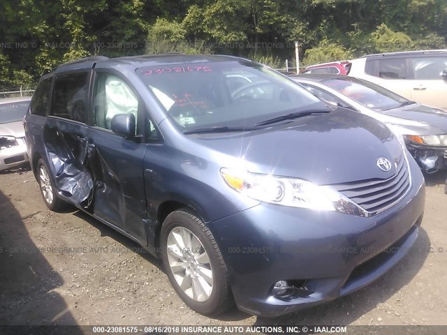 5TDDK3DC0GS144866 - 2016 TOYOTA SIENNA XLE/LIMITED BLACK photo 1