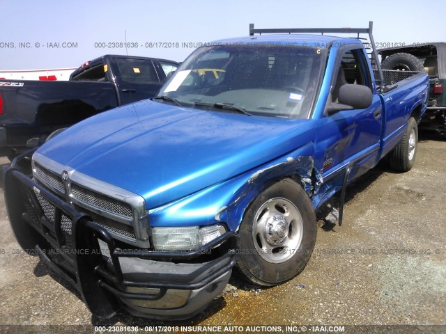 3B7KC26711M258235 - 2001 DODGE RAM 2500 BLUE photo 6