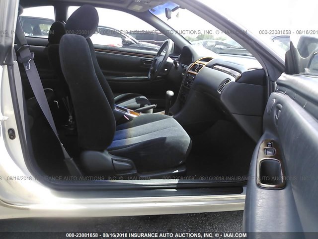 2T1CG22P91C472333 - 2001 TOYOTA CAMRY SOLARA SE SILVER photo 5
