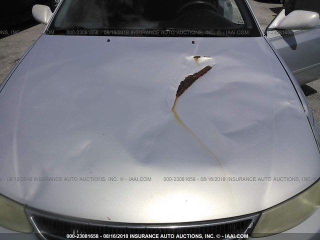 2T1CG22P91C472333 - 2001 TOYOTA CAMRY SOLARA SE SILVER photo 6
