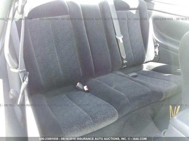 2T1CG22P91C472333 - 2001 TOYOTA CAMRY SOLARA SE SILVER photo 8