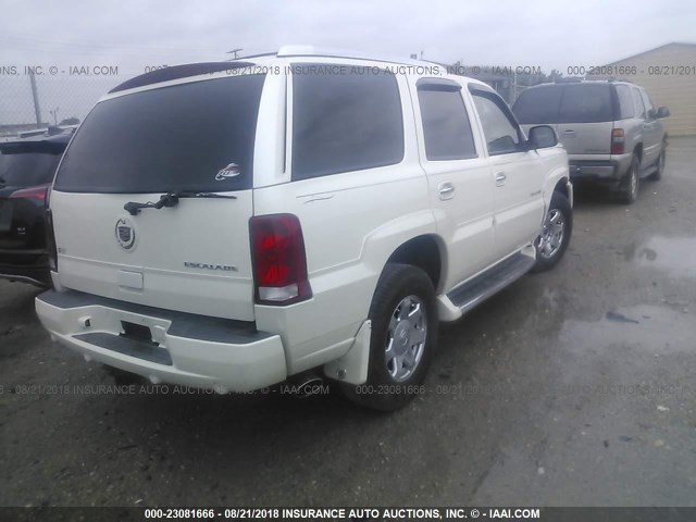1GYEK63N04R221295 - 2004 CADILLAC ESCALADE LUXURY თეთრი ფოტო 4