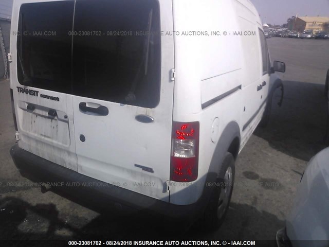 NM0LS7CN8CT115968 - 2012 FORD TRANSIT CONNECT XL WHITE photo 4