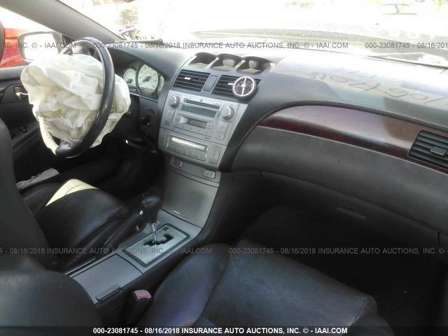 4T1CA30P15U044884 - 2005 TOYOTA CAMRY SOLARA SE/SLE Qara foto 5