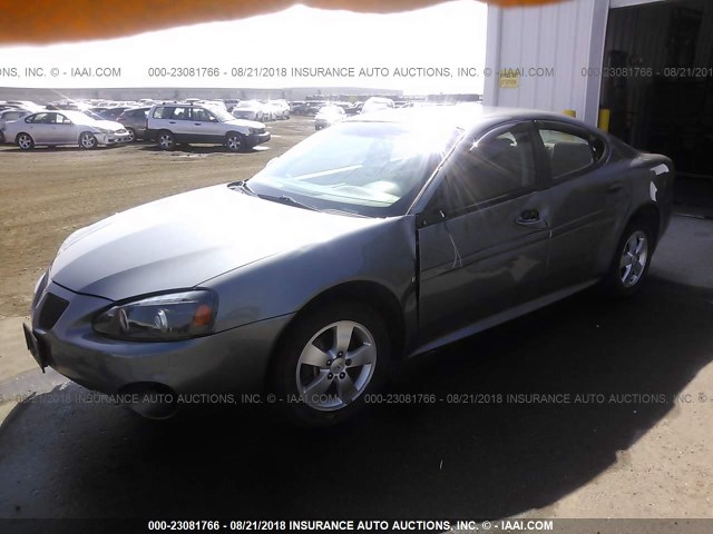2G2WP552171123080 - 2007 PONTIAC GRAND PRIX GRAY photo 2