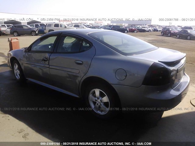 2G2WP552171123080 - 2007 PONTIAC GRAND PRIX GRAY photo 3