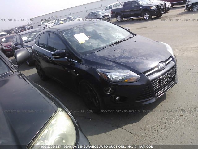 1FADP3N2XDL295725 - 2013 FORD FOCUS TITANIUM BLACK photo 1