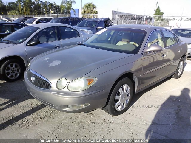 2G4WC582961132994 - 2006 BUICK LACROSSE CX GOLD photo 2