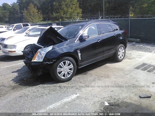 3GYFNGEY0BS594629 - 2011 CADILLAC SRX BLACK photo 2