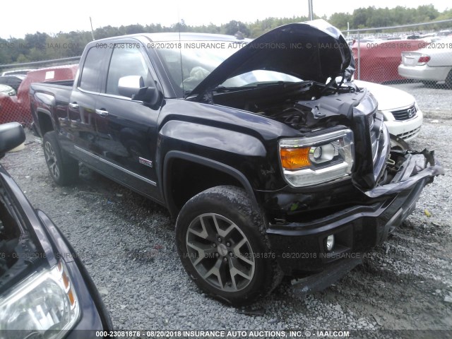 1GTV2UEC4EZ320242 - 2014 GMC SIERRA K1500 SLE BLACK photo 1