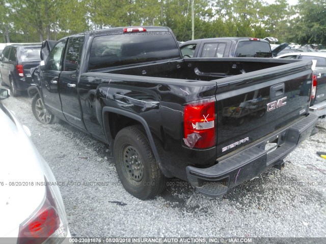 1GTV2UEC4EZ320242 - 2014 GMC SIERRA K1500 SLE BLACK photo 3