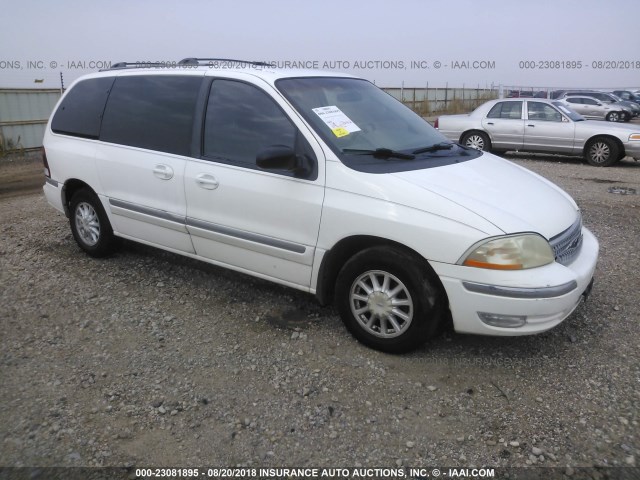 2FMZA5243YBB74331 - 2000 FORD WINDSTAR SE WHITE photo 1