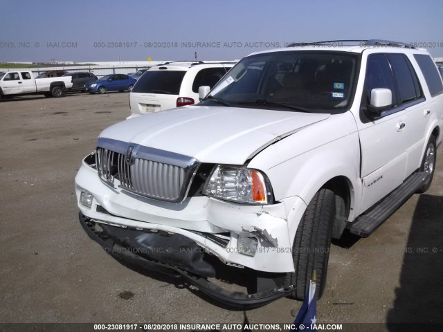 5LMFU27536LJ21617 - 2006 LINCOLN NAVIGATOR Beyaz fotoğraf 6