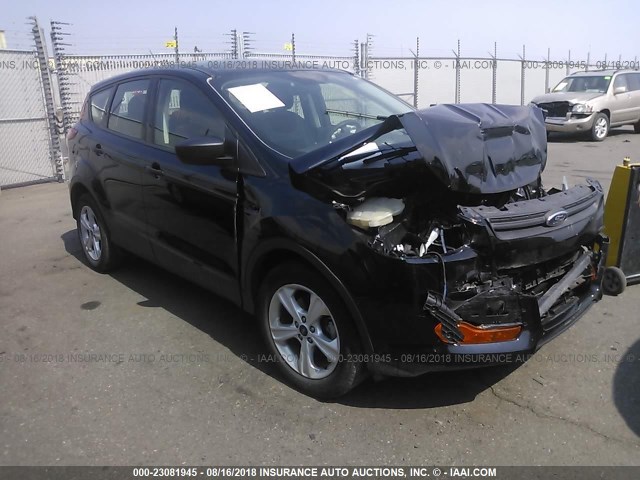 1FMCU0F70GUB34317 - 2016 FORD ESCAPE S BLACK photo 1