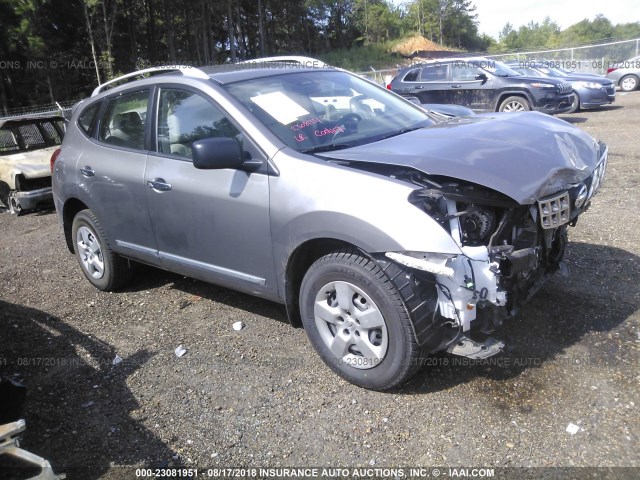 JN8AS5MT4FW662061 - 2015 NISSAN ROGUE SELECT S SILVER photo 1