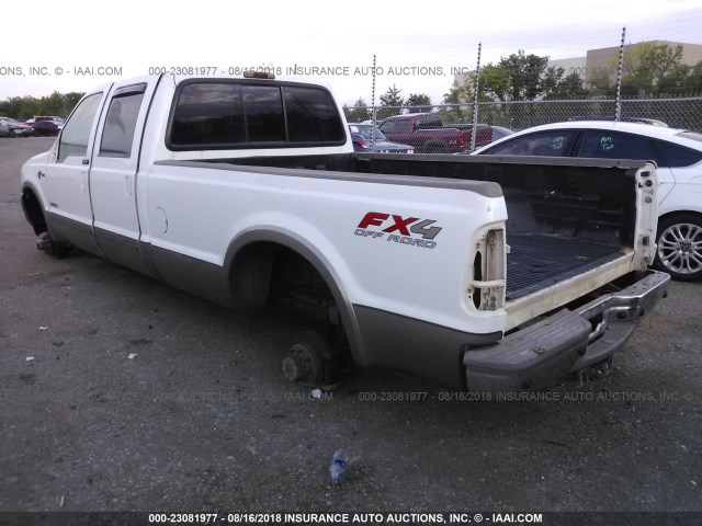 1FTSW31P34EB32389 - 2004 FORD F350 SRW SUPER DUTY WHITE photo 3