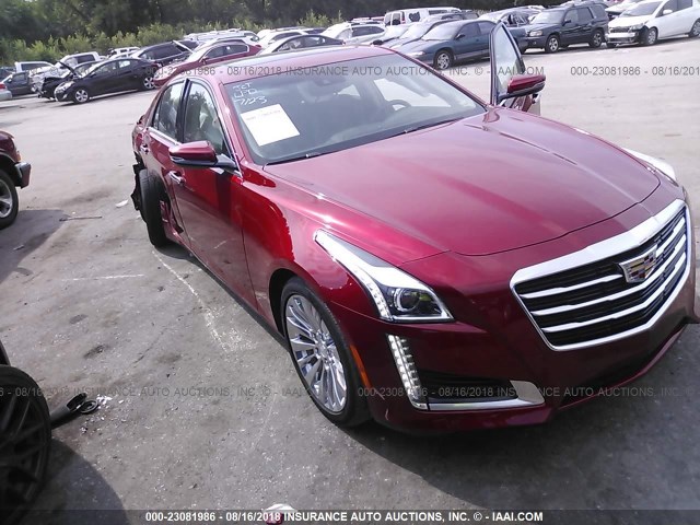 1G6AX5SX6G0146892 - 2016 CADILLAC CTS LUXURY COLLECTION RED photo 1