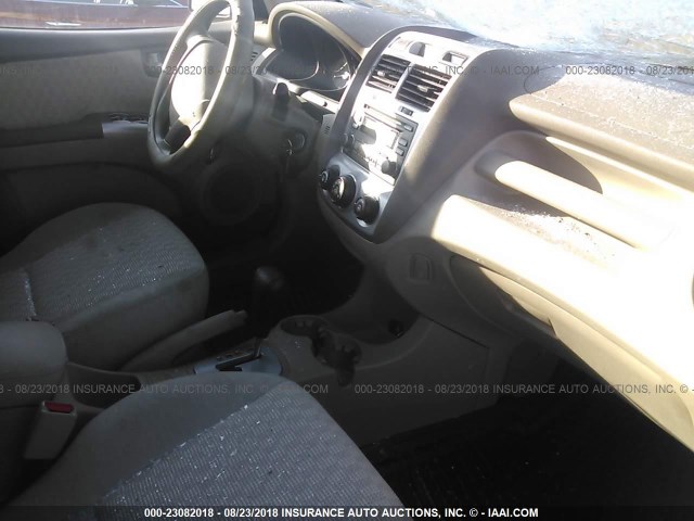 KNDJE723187492577 - 2008 KIA SPORTAGE EX/LX Champagne photo 5