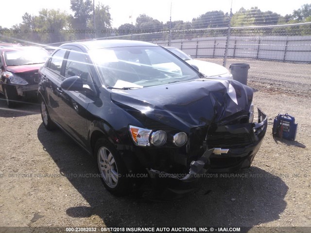1G1JA5SH5C4159118 - 2012 CHEVROLET SONIC LS 黑色 照片 1