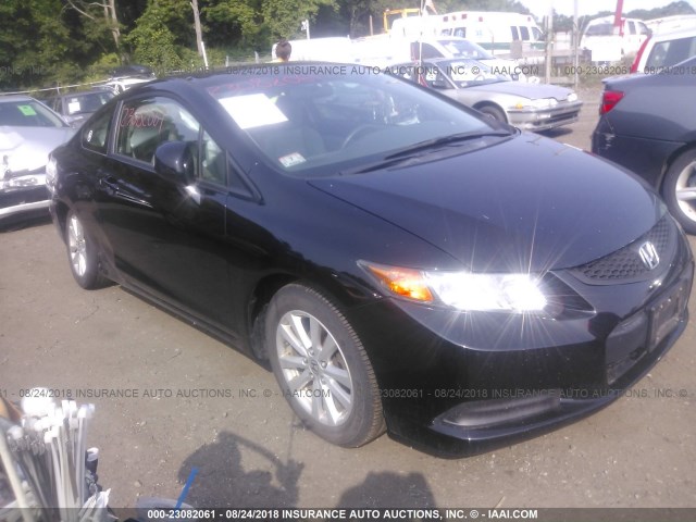 2HGFG3B04CH504928 - 2012 HONDA CIVIC EXL 黑色 照片 1